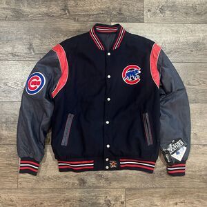 NWT! Vintage 90s Jeff Hamilton Chicago Cubs Reversible Jacket Men's XL $300 MSRP